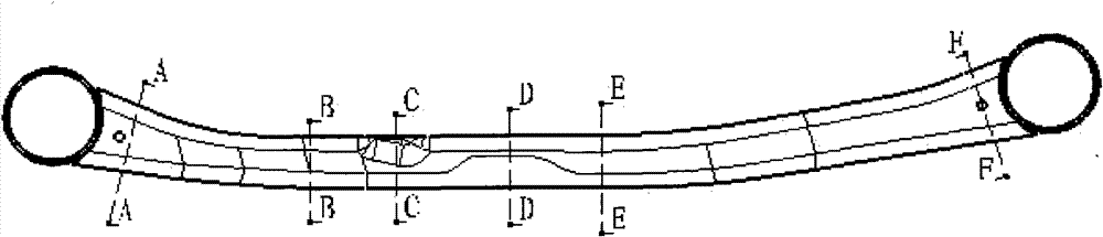 Internal high-pressure formed auxiliary frame and forming method thereof