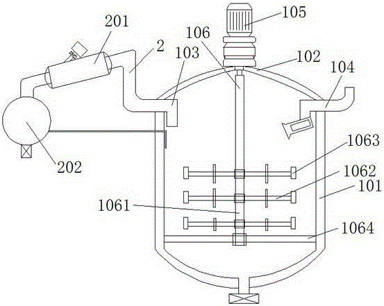 Esterification apparatus