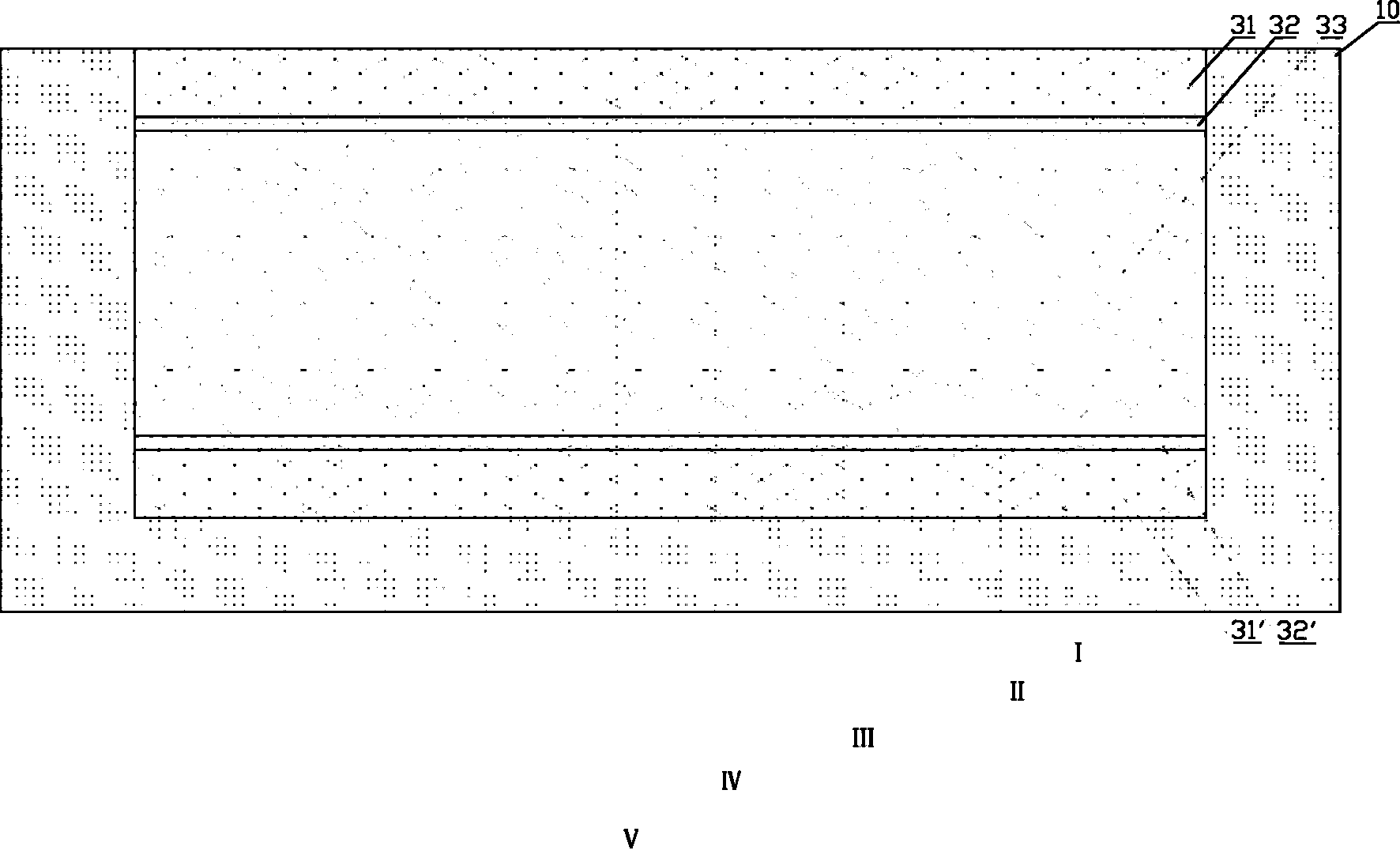 Production method of fiber cement-stone compound plate and product thereof