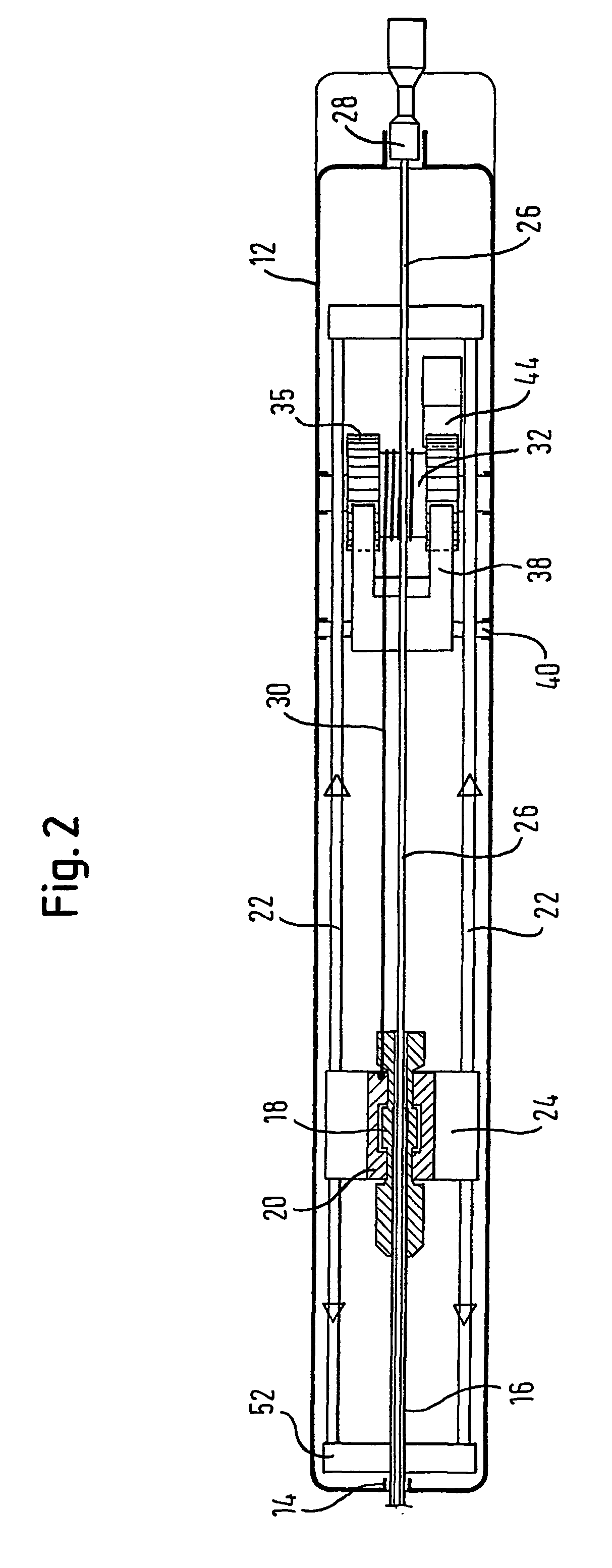 Self-expanding stent delivery device