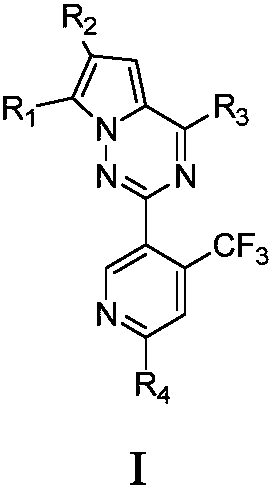 7-site substituted pyrrolotriazine compounds or pharmaceutically available salt thereof, and preparation method and use thereof