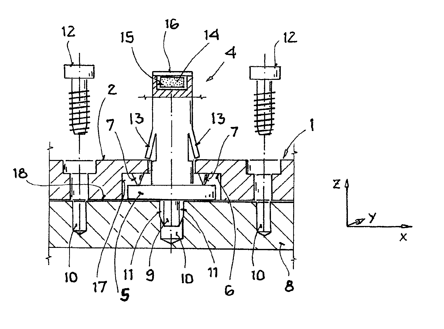 Control device for a motor vehicle