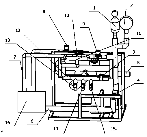 Intelligent irrigation control system based on farmland greenhouse liquid fertilizer