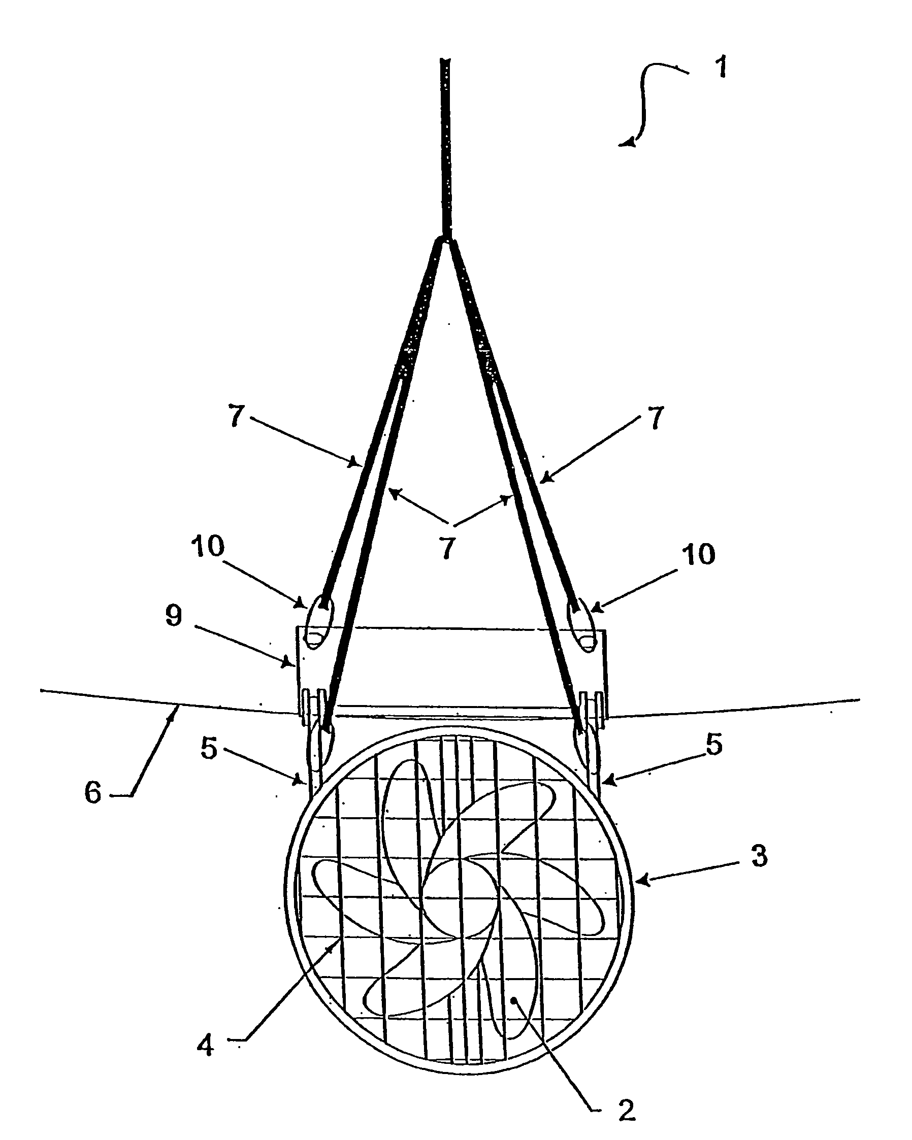 Submersible manoeuvring device