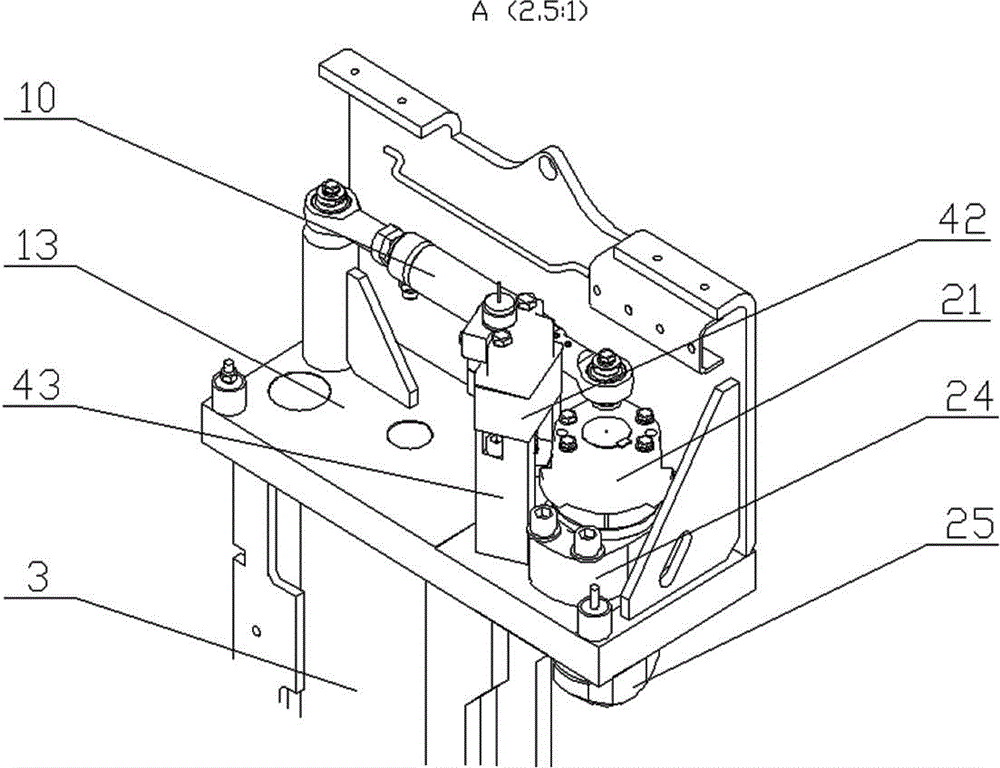 Lifting appliance for lifting and carrying container