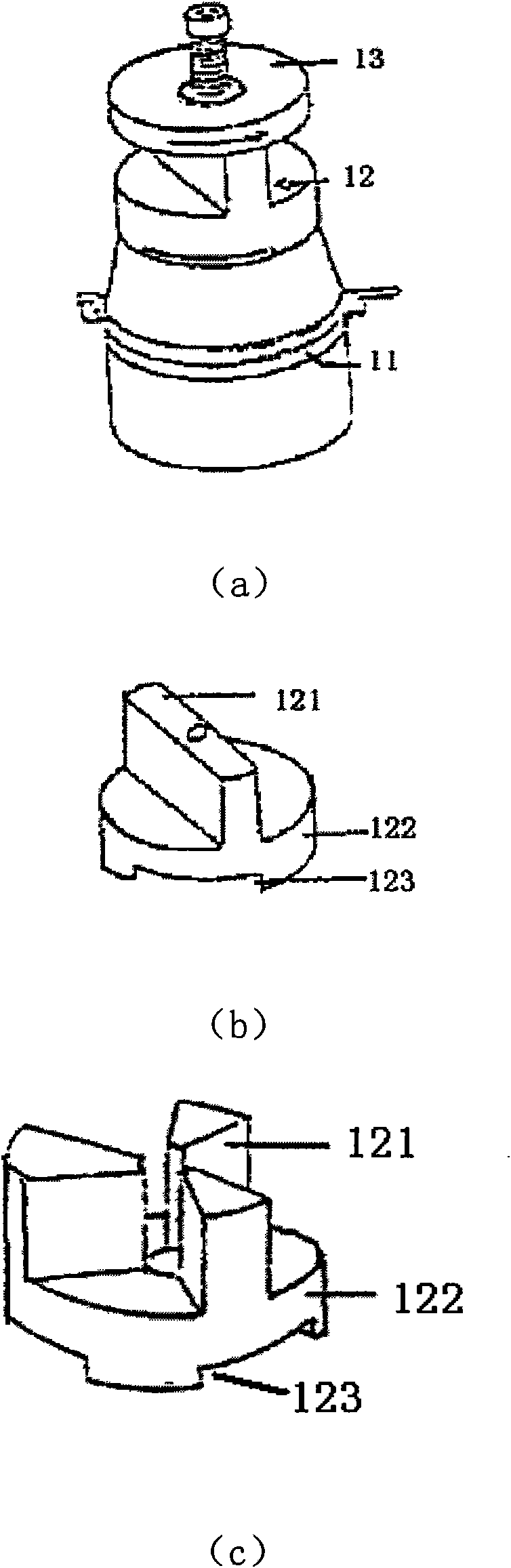 Protrudent toothed belt groove longitudinal bending mode conversion dual-rotor ultrasonic motor