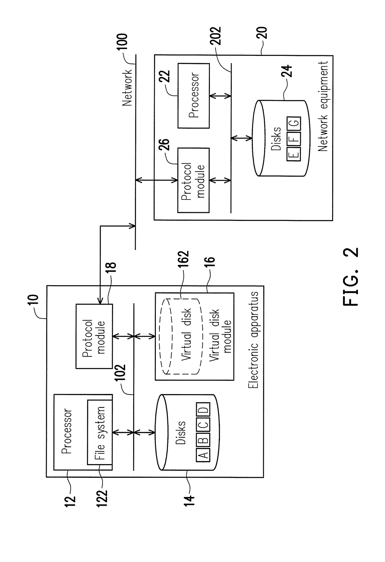 Electronic apparatus and method for expanding storage capacity of electronic apparatus