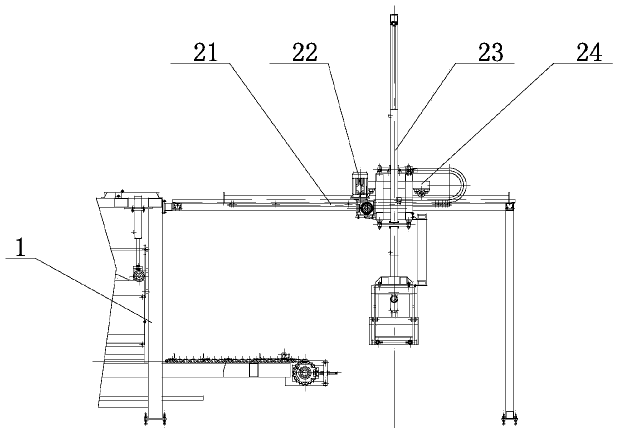 Grooving machine for concrete blocks