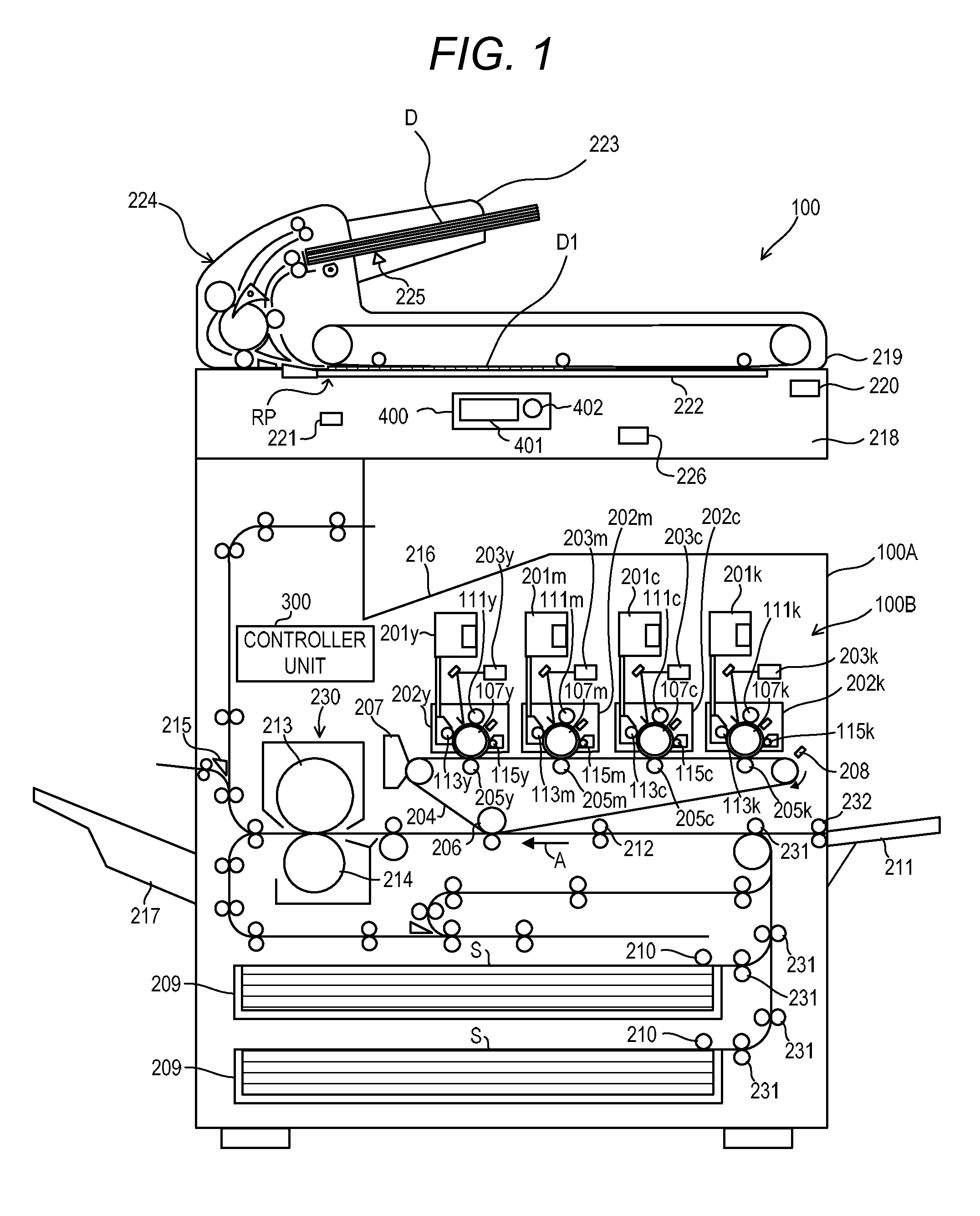 Image forming apparatus with rotary polygon mirror speed control