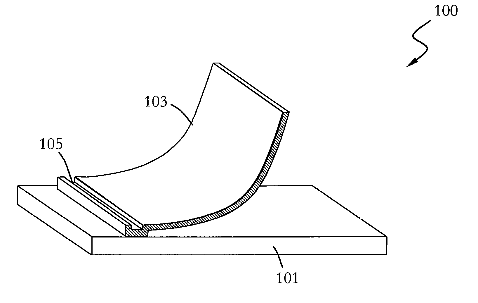 Method and Structure for an Out-of-Plane Compliant Micro Actuator
