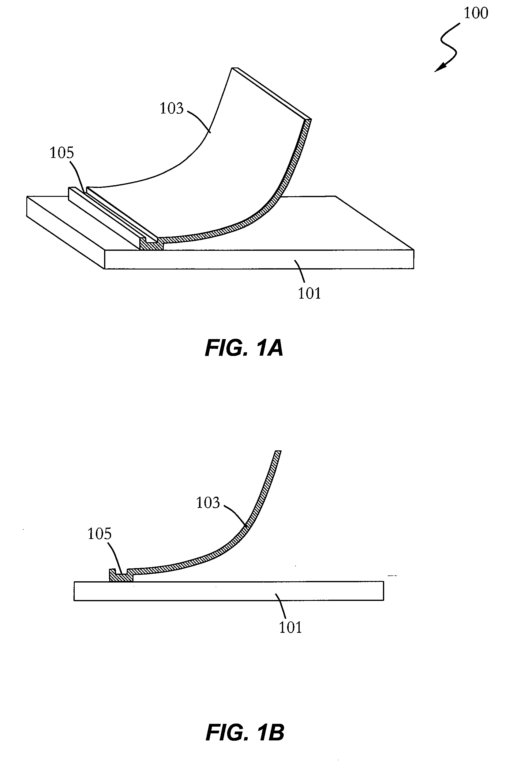 Method and Structure for an Out-of-Plane Compliant Micro Actuator