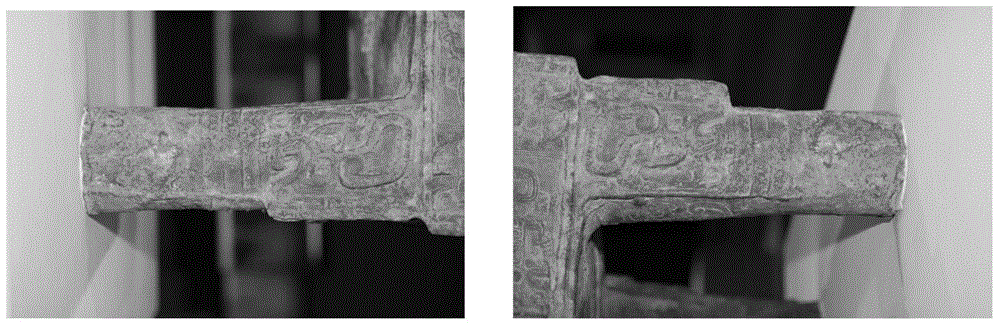 Orthoimage generation method of cylinder-like antique object