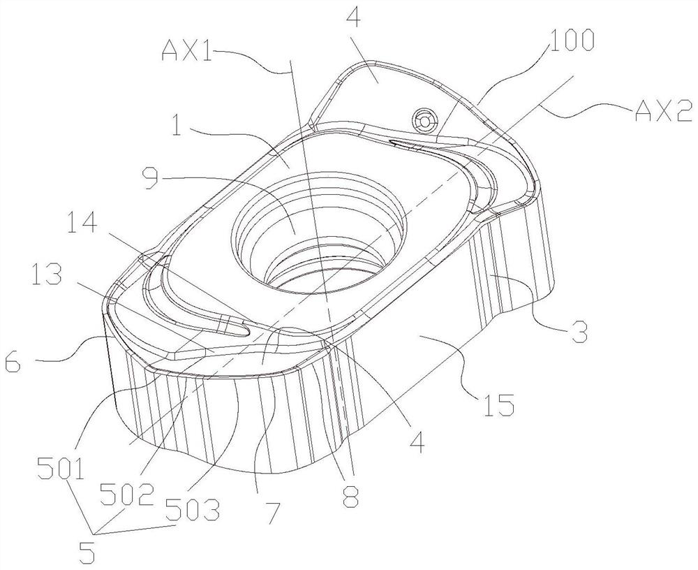 A high-efficiency cutting blade