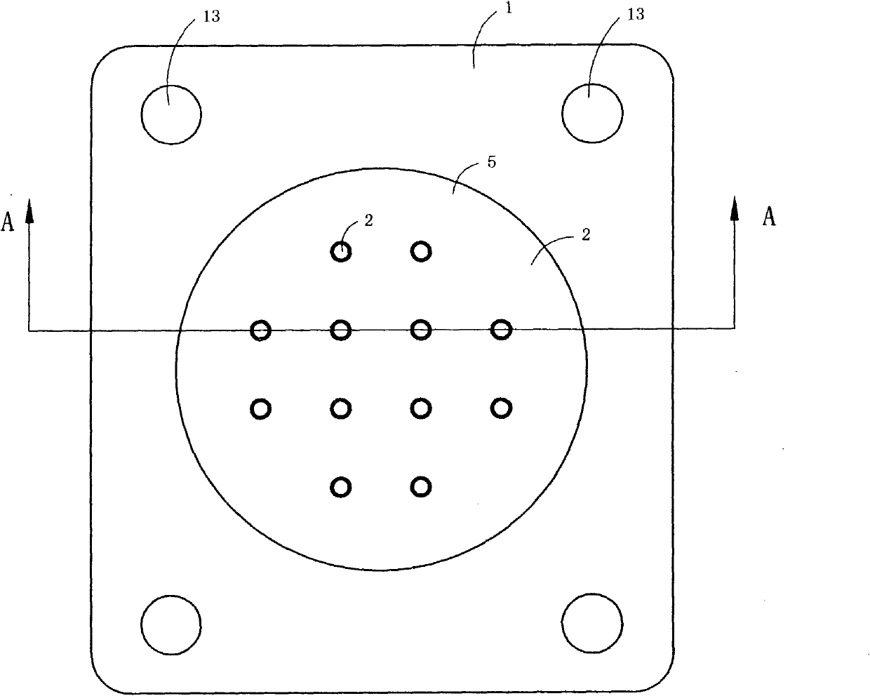 Electrical connector for inflatable high voltage electrical appliance