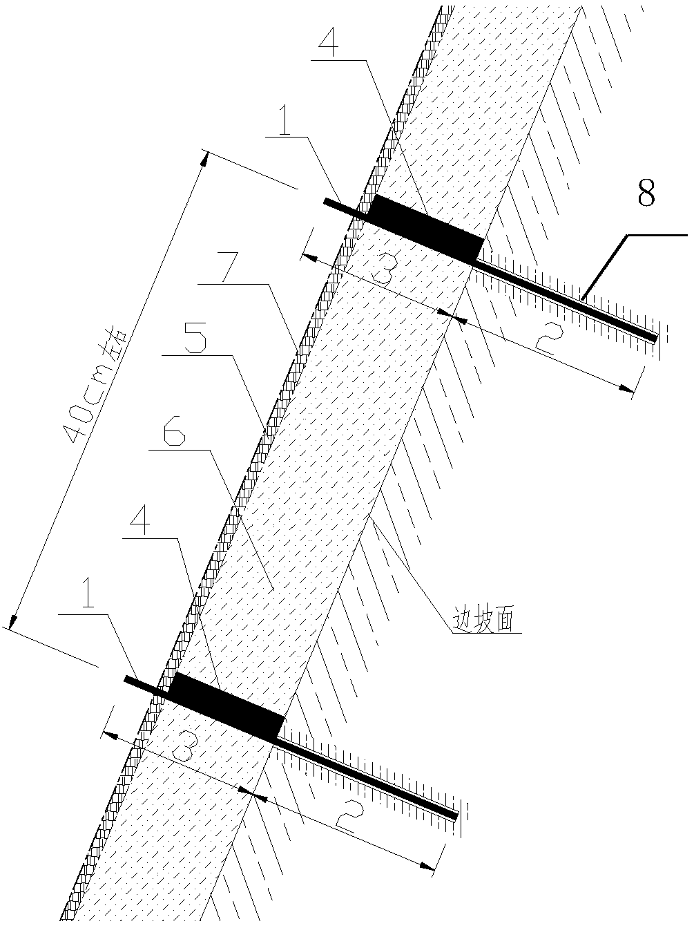 Novel method for plant covering of side slope of large strip mine