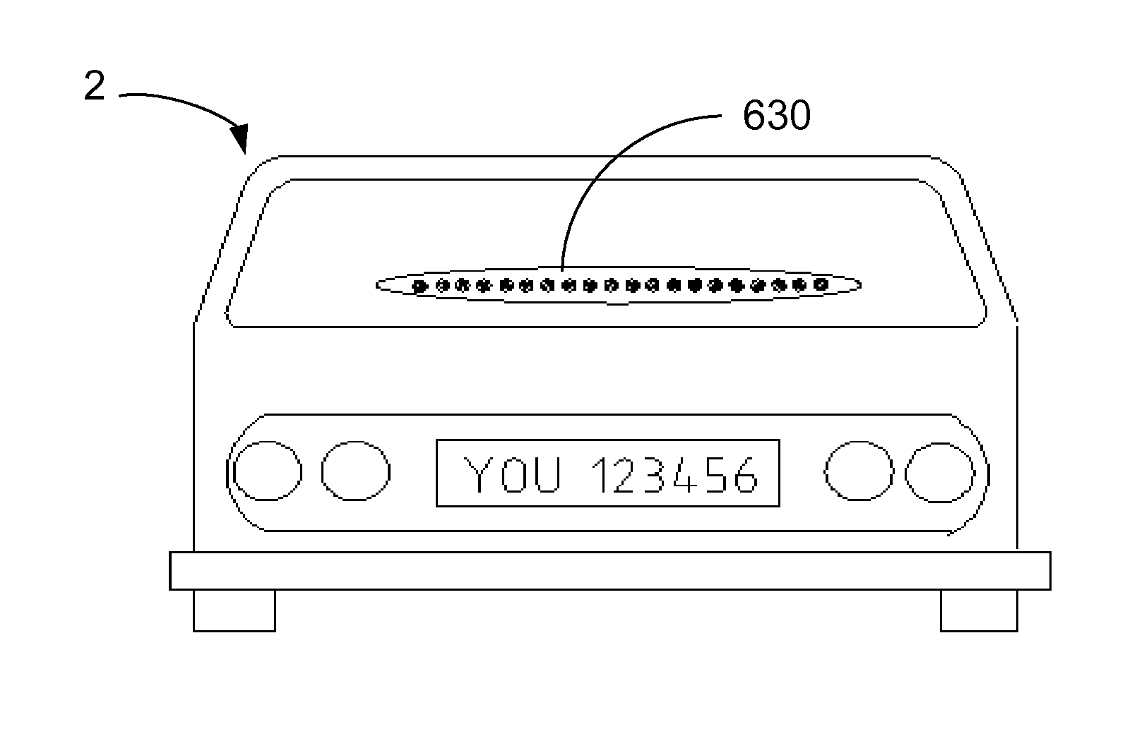 Emergency stop signal device for motor vehicle