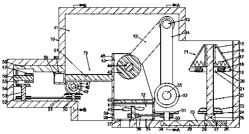 Polishing machine suitable for gears with different bore diameters