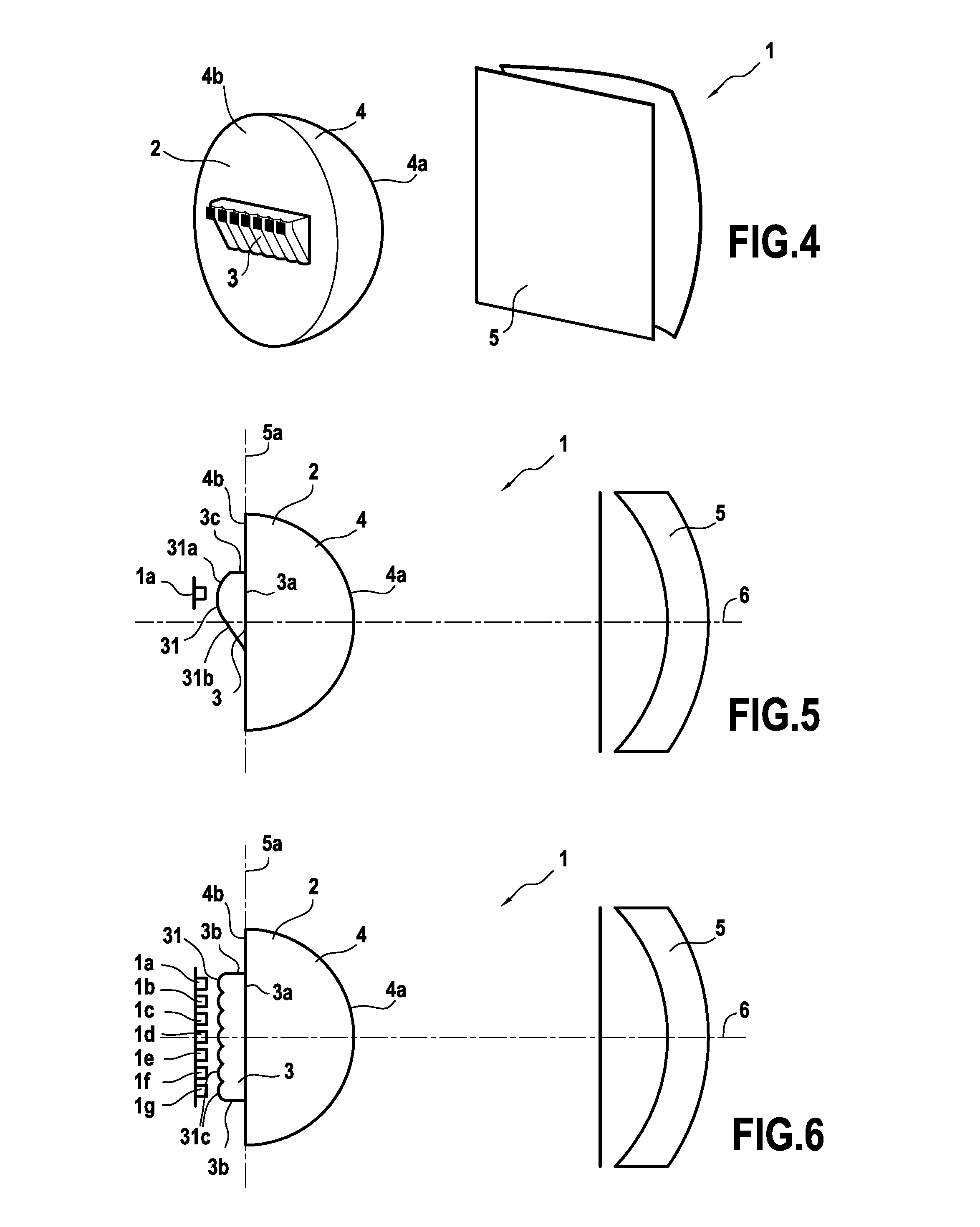 Primary optical element, lighting module and headlamp for a motor vehicle