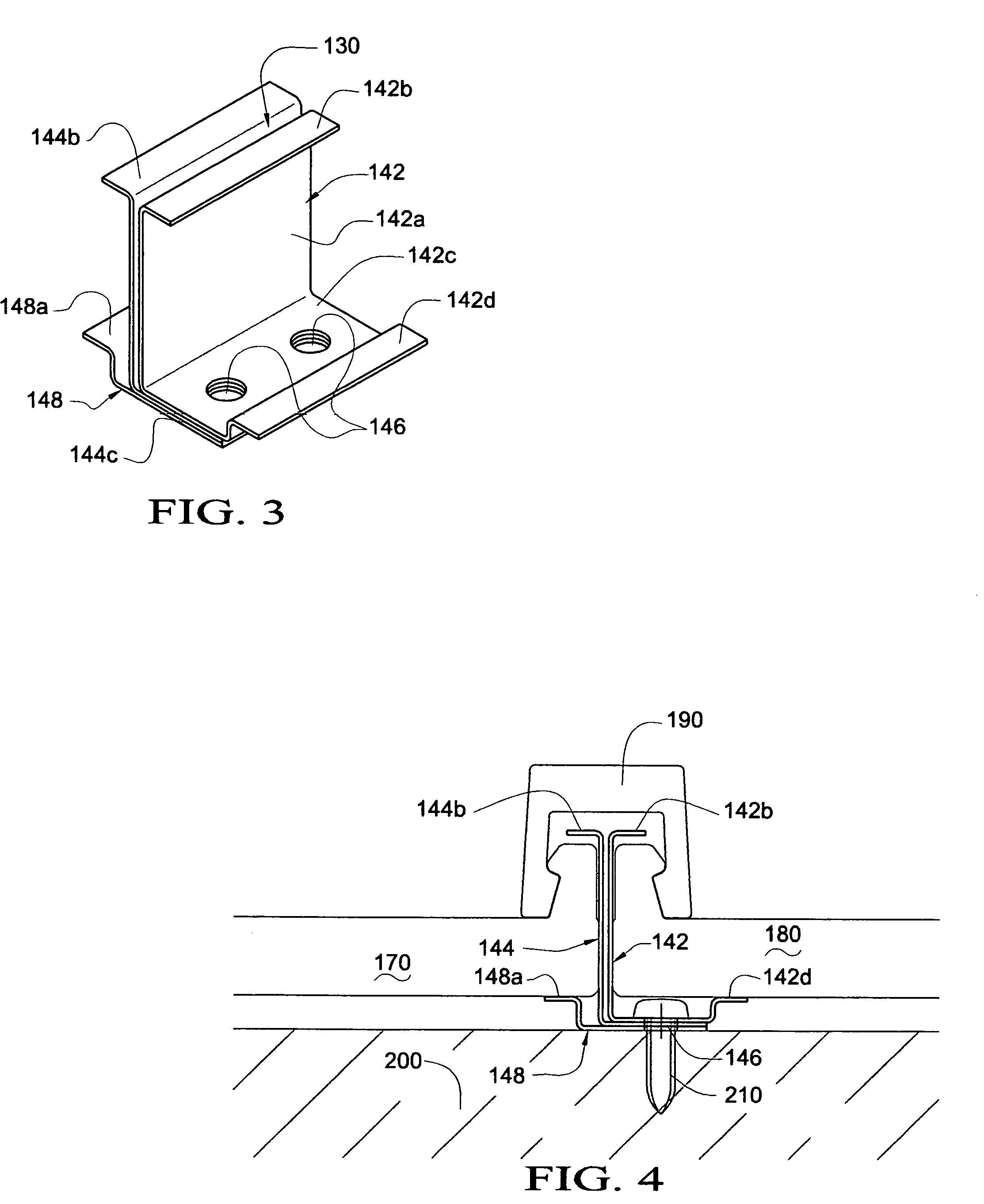 Panel clip assembly for use with roof or wall panels