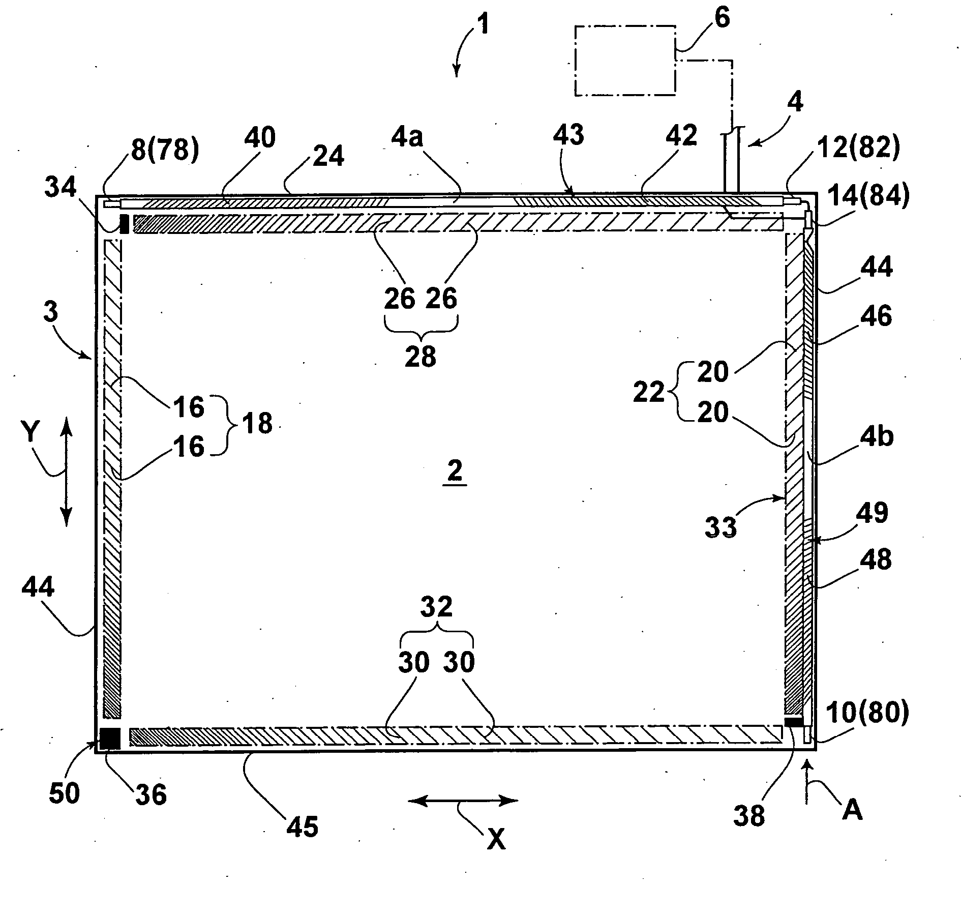 Acoustic wave touch detecting apparatus