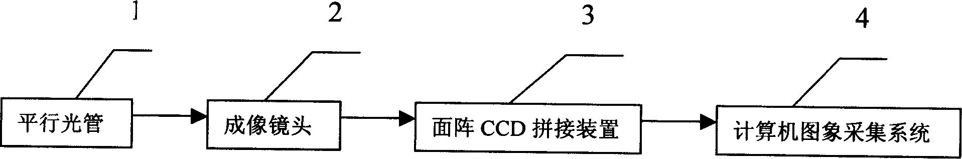 CCD splicing system