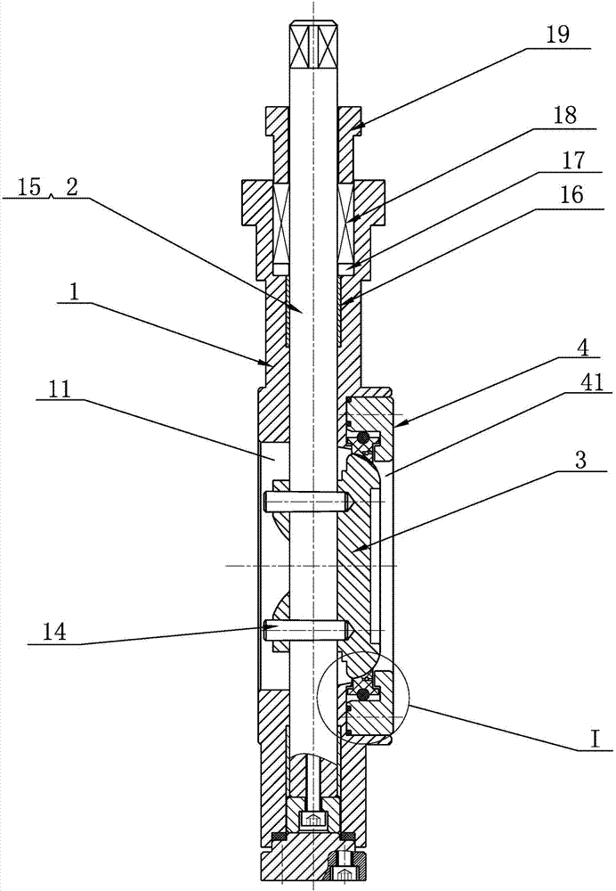 High-performance regulating valve with floating valve base