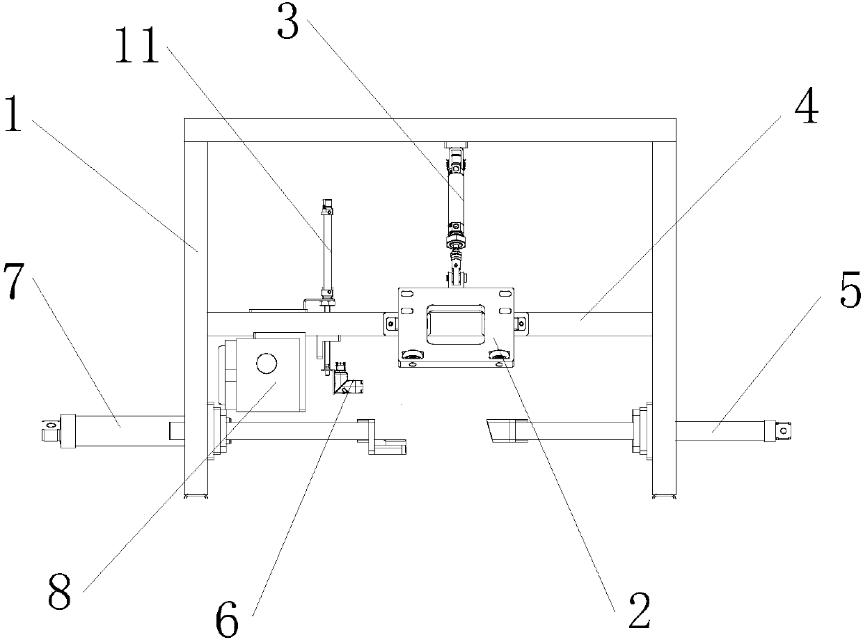 Laser marking machine for automobile casting