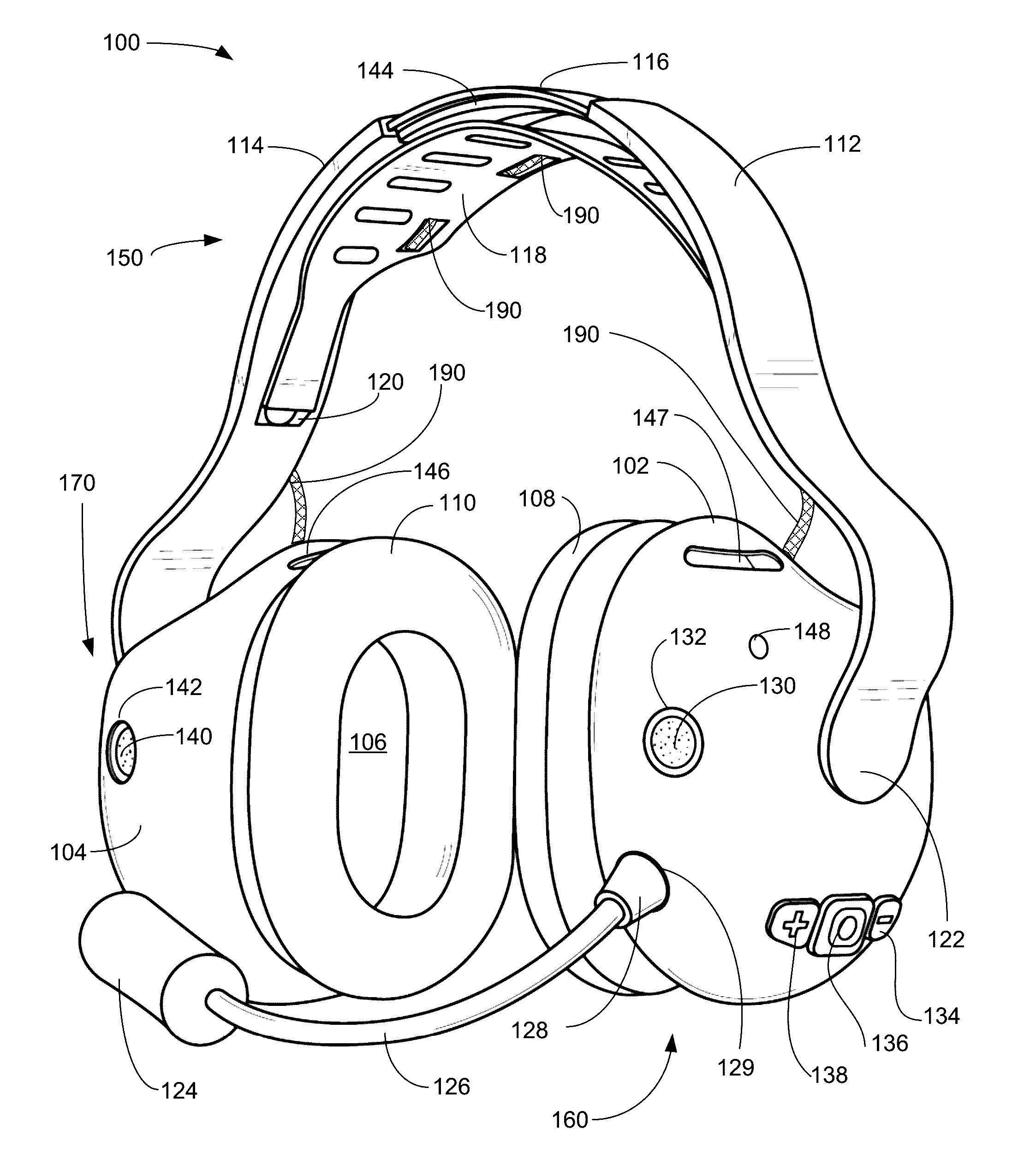 Multiple communication mode headset