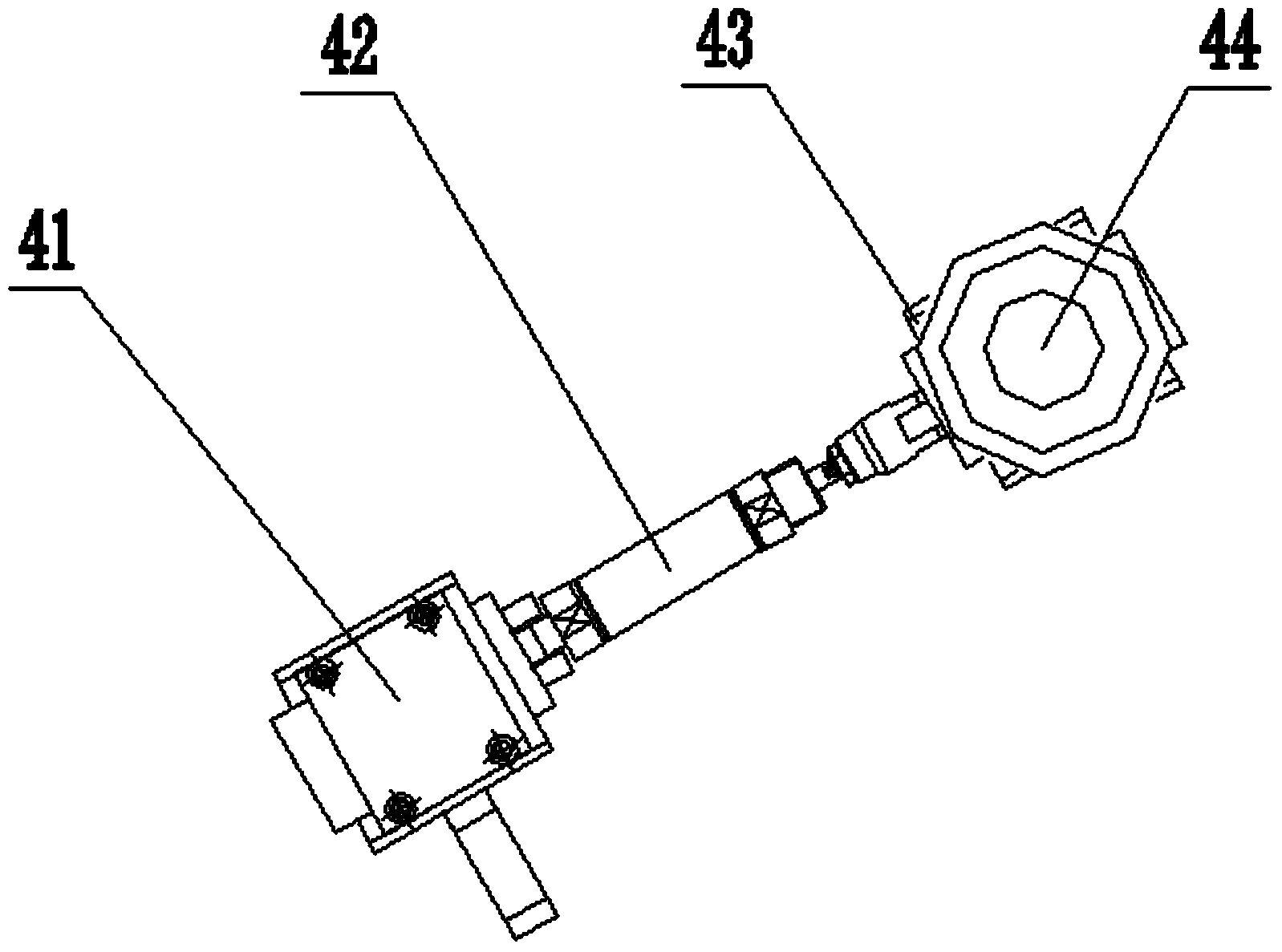 Steel ring inner-diameter adjusting device for bead filler laminating machine