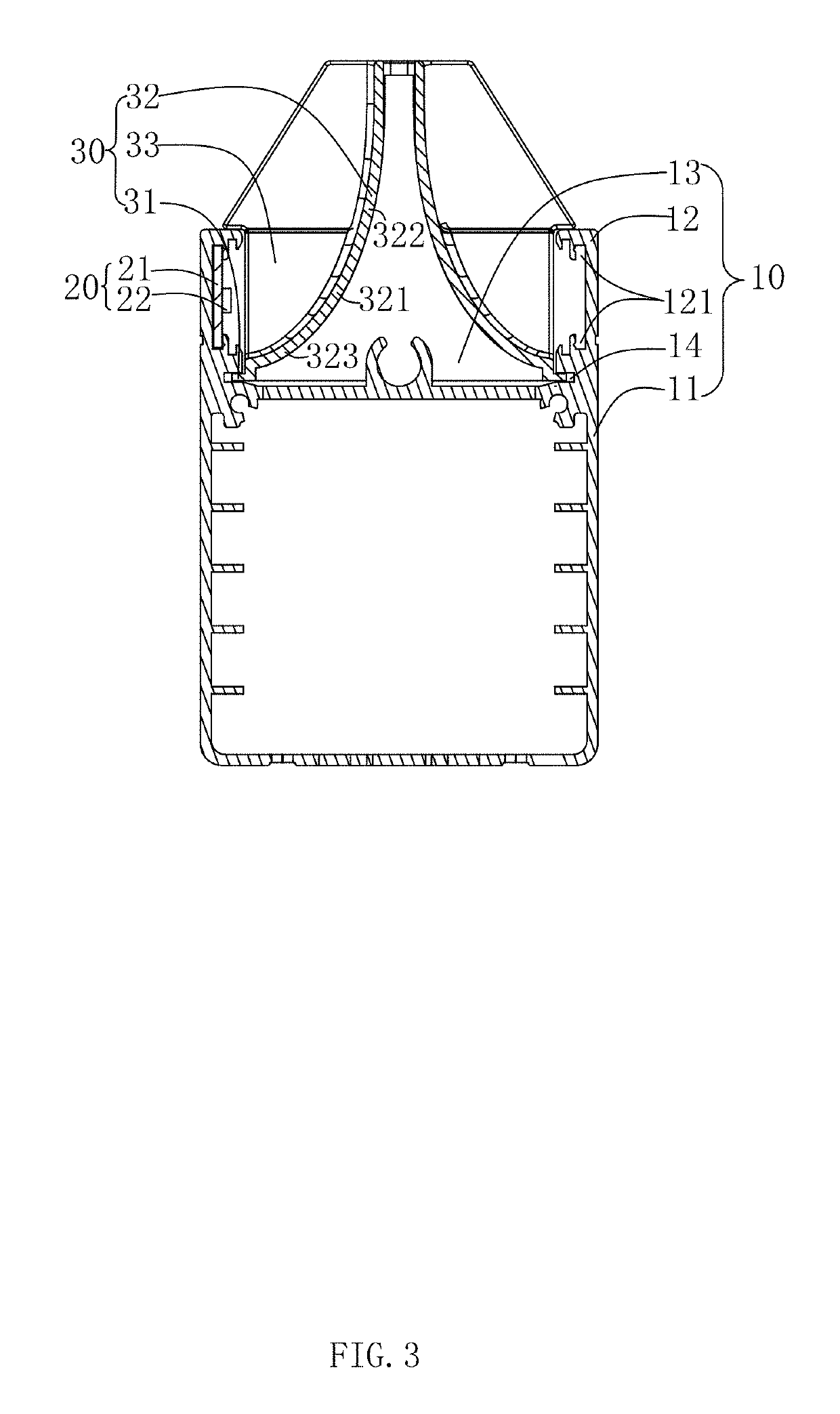 LED strip lamp light distributing system having a light source module and a reflective device with various curvatures for illuminating different sections of an illuminated surface