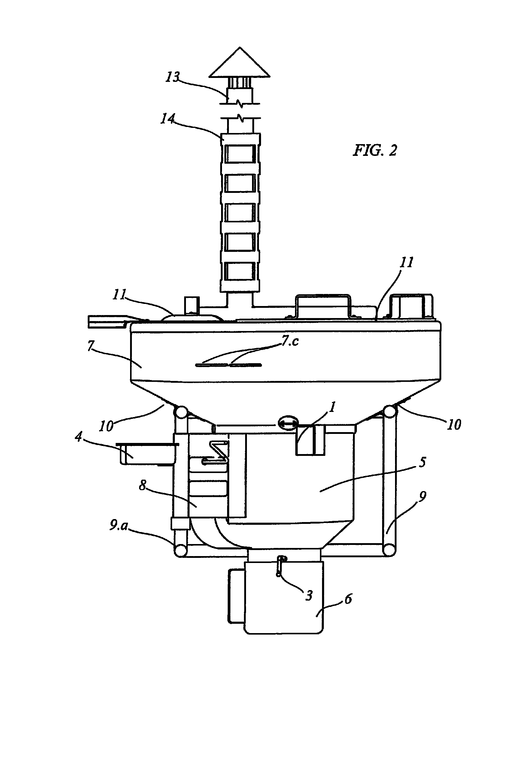 Heating device and method
