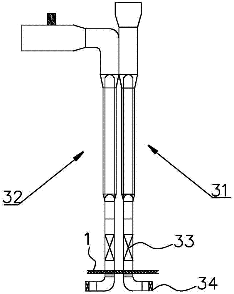 City tunnel ventilation test device and manufacturing method thereof