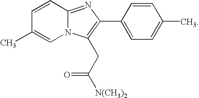 Buccal, polar and non-polar spray containing zolpidem