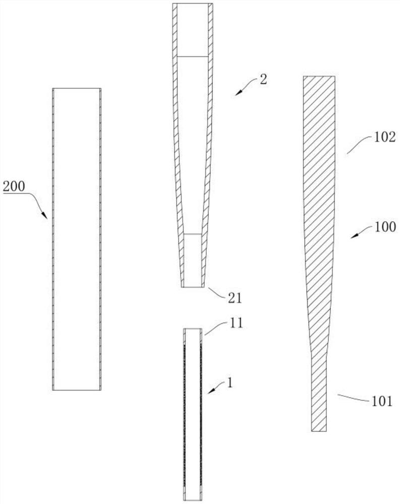 Shaping process of medical diameter-changed cannula and cannula