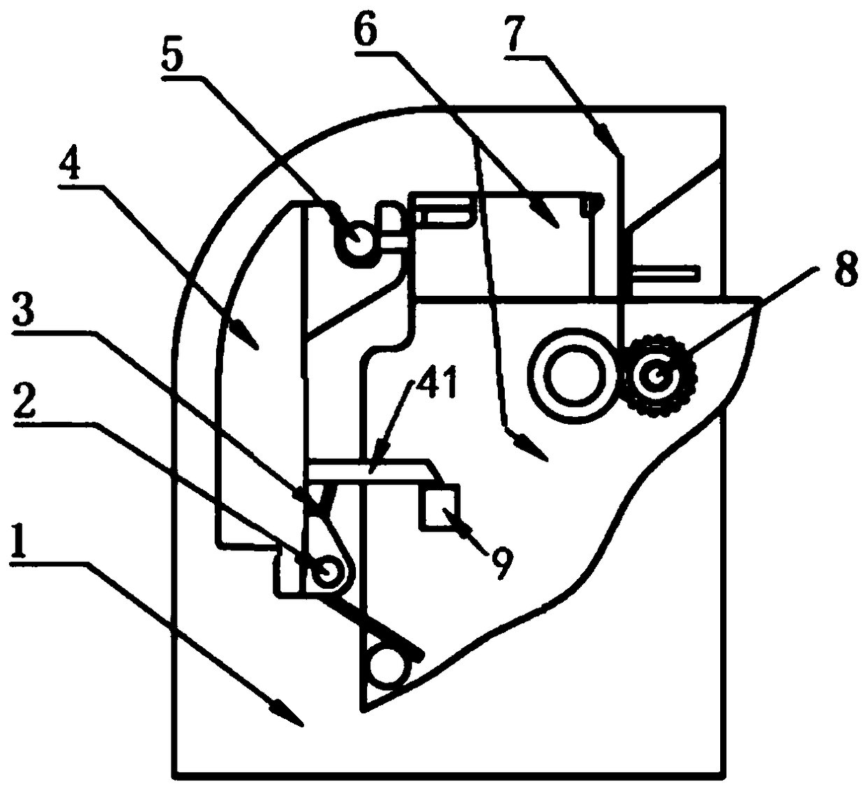 Manual label making machine with continuous printing function