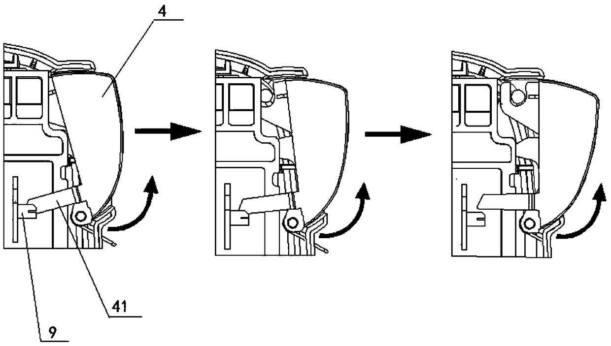 Manual label making machine with continuous printing function