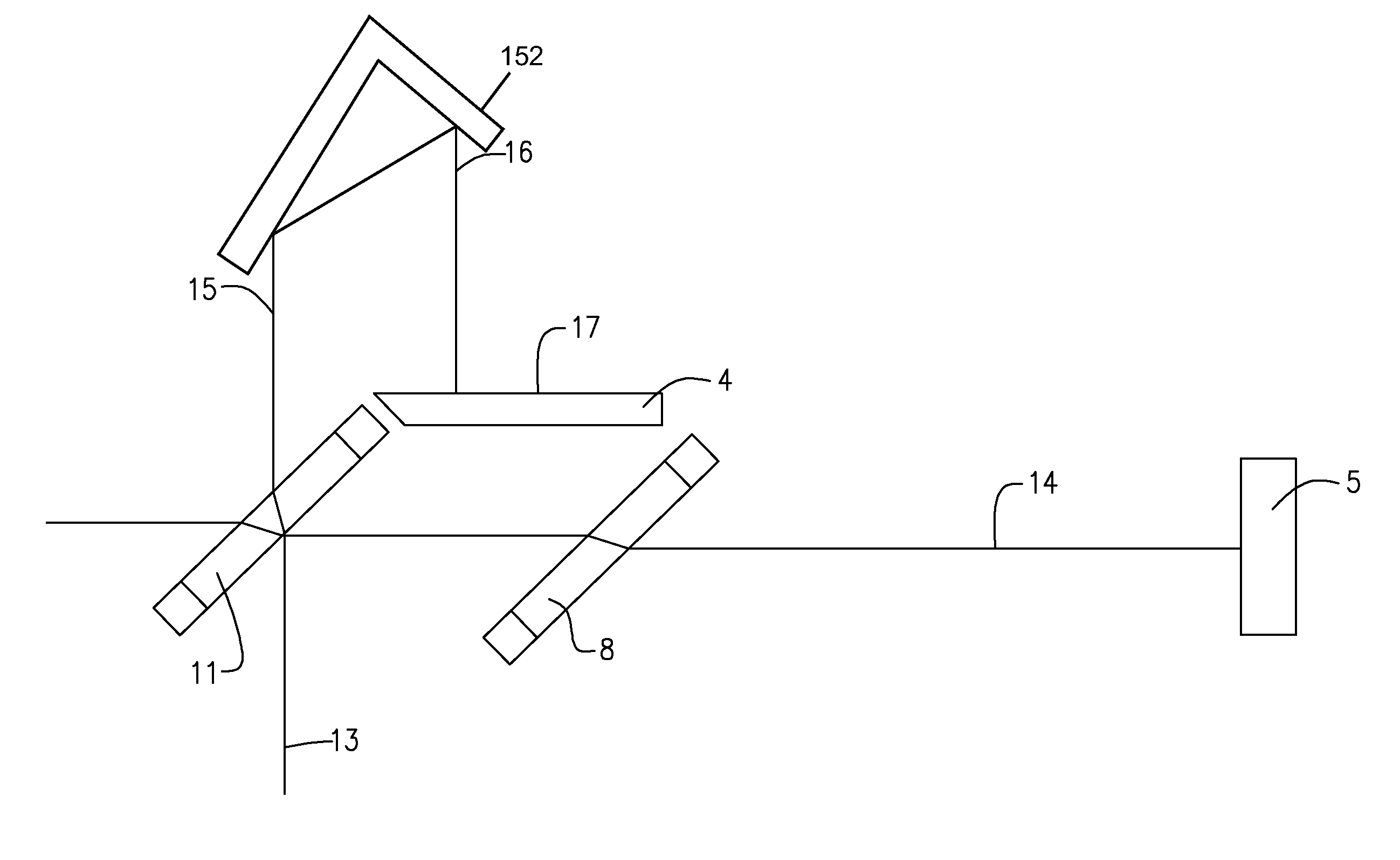 Interferometer, optical assembly and method of mounting same