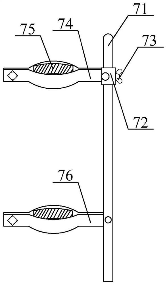 A centralizer that is convenient and quick to disassemble