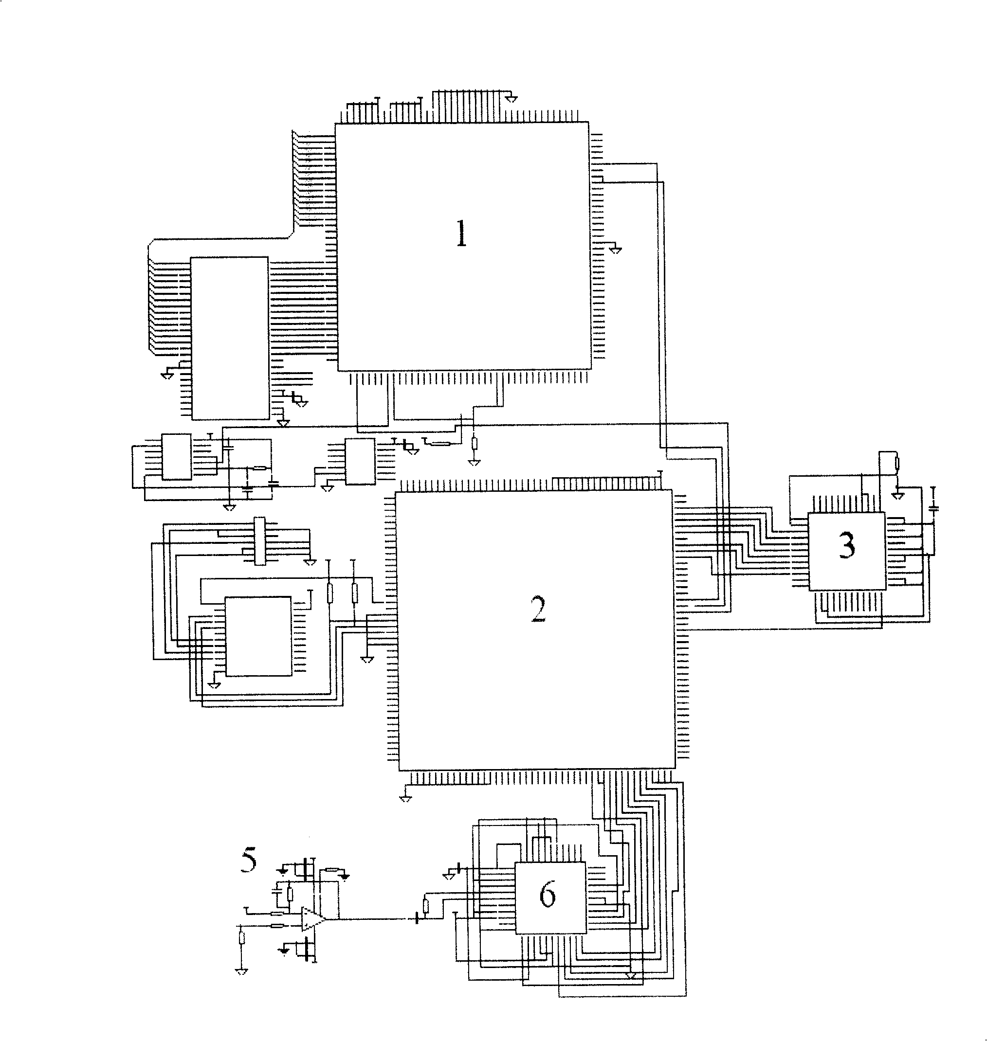 Laser method for measuring water quality and measurer therefor