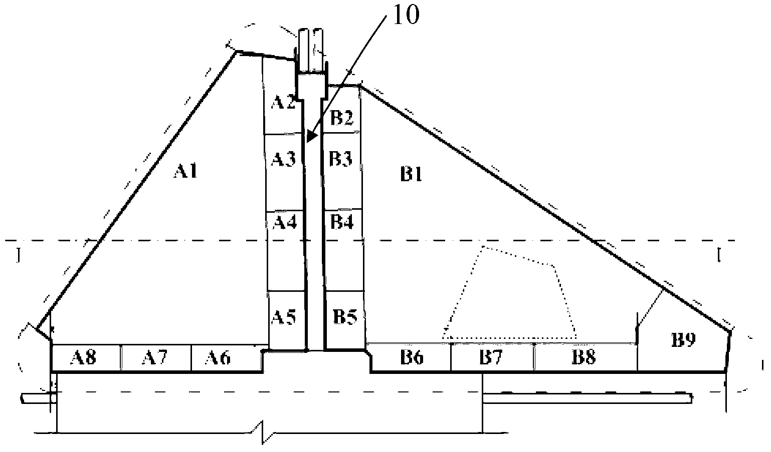 Excavation method for deep and big foundation pit in long-distance crossing field for shallow-buried subway