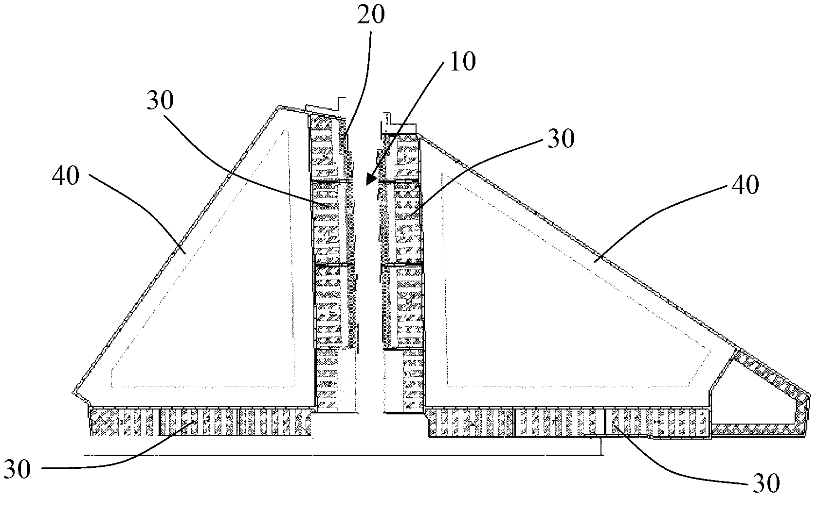 Excavation method for deep and big foundation pit in long-distance crossing field for shallow-buried subway