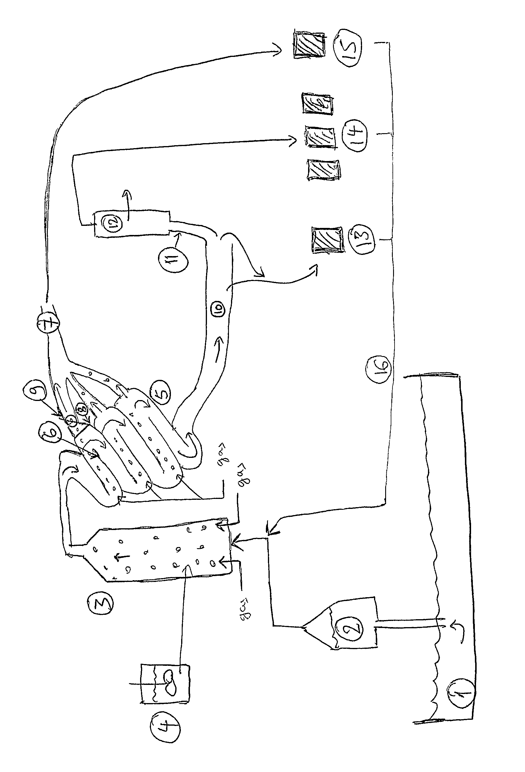 Method of increasing the gas-liquid interface in a fermentation process