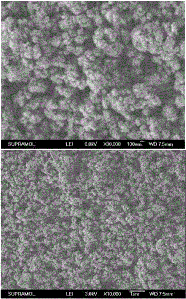 Catalyst for flue gas denitrification and preparation method of catalyst