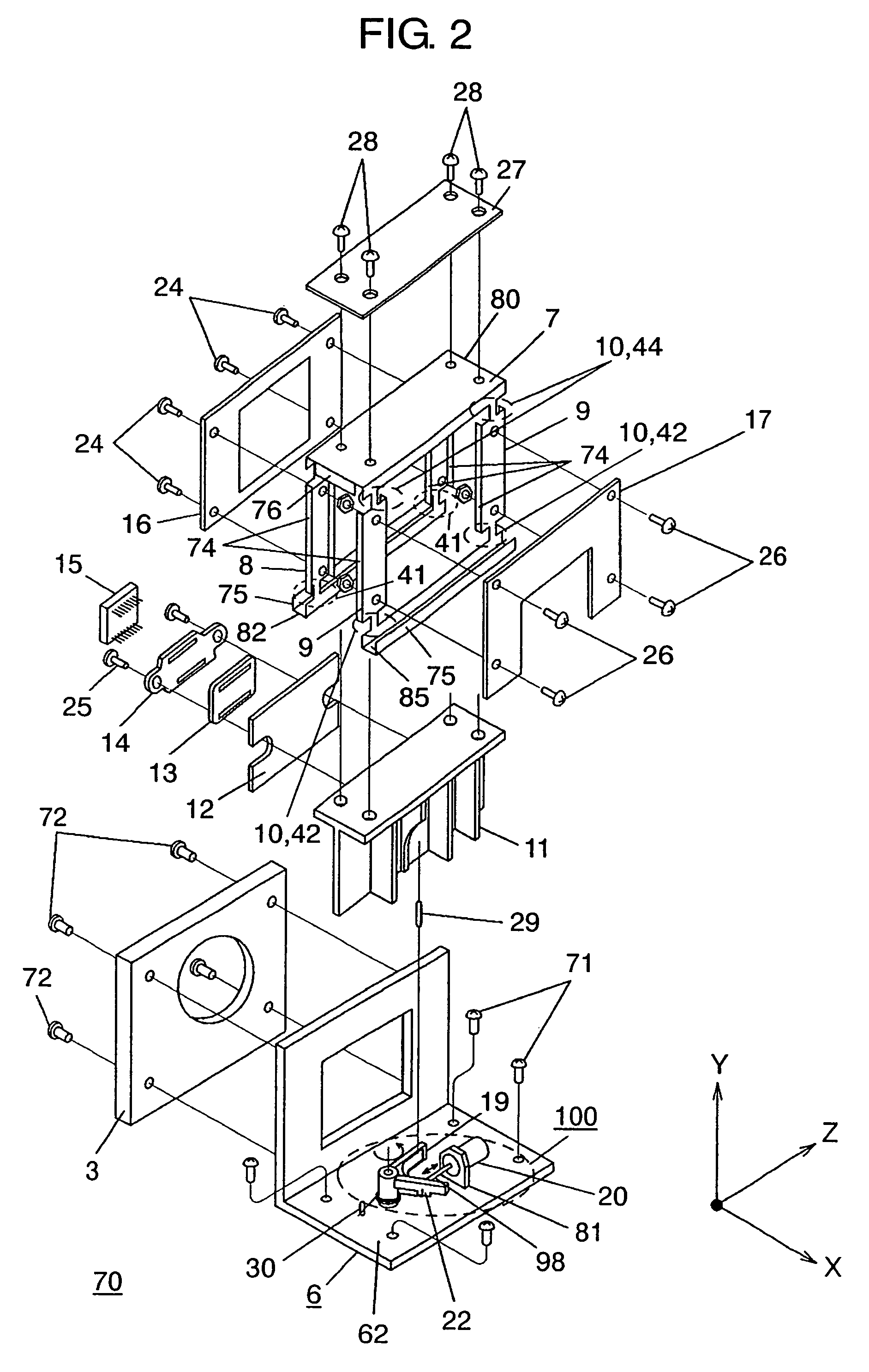 Pickup device driving apparatus, photographing device using the same, and monitoring camera apparatus