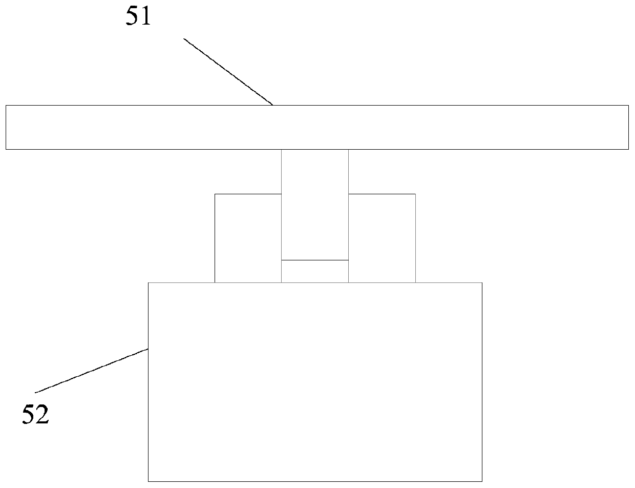 A whole-satellite antenna radiation characteristic testing device with frame structure