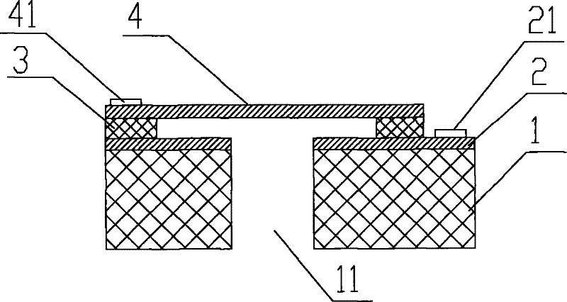 MEMS (micro electro mechanical system) microphone chip and manufacture method thereof