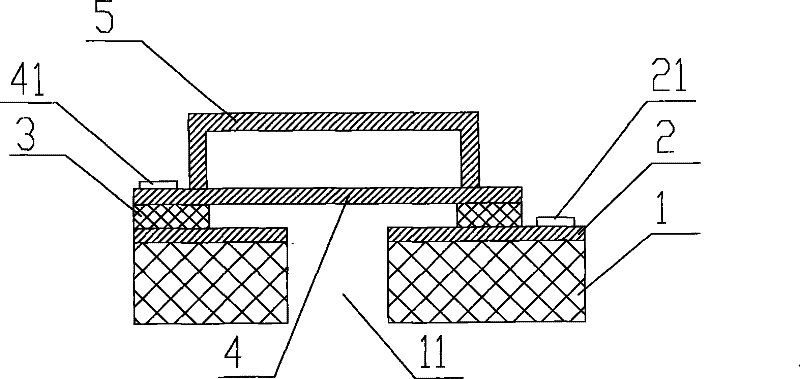 MEMS (micro electro mechanical system) microphone chip and manufacture method thereof