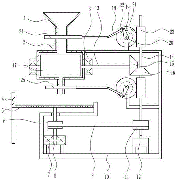 Ball milling and screening integrated equipment for water coal slurry preparing and forming