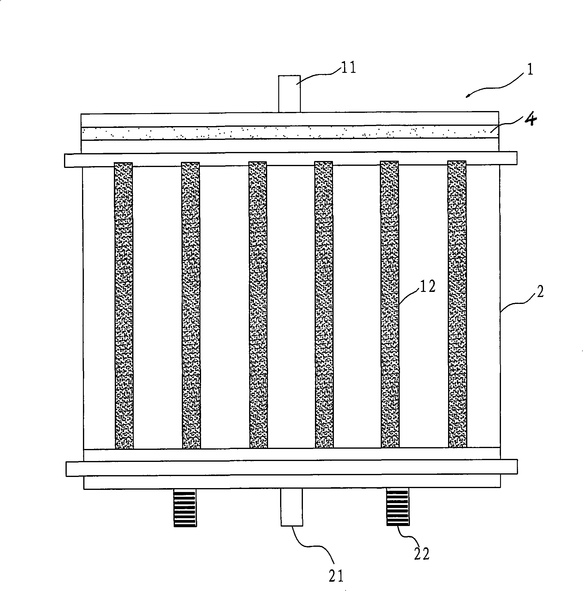 Method for preparing epoxy resin base polyalcohol integral pole and special mold thereof