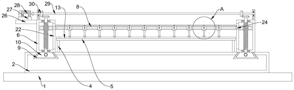 Rapid cutting equipment for glass curtain wall and cutting method of the rapid cutting equipment